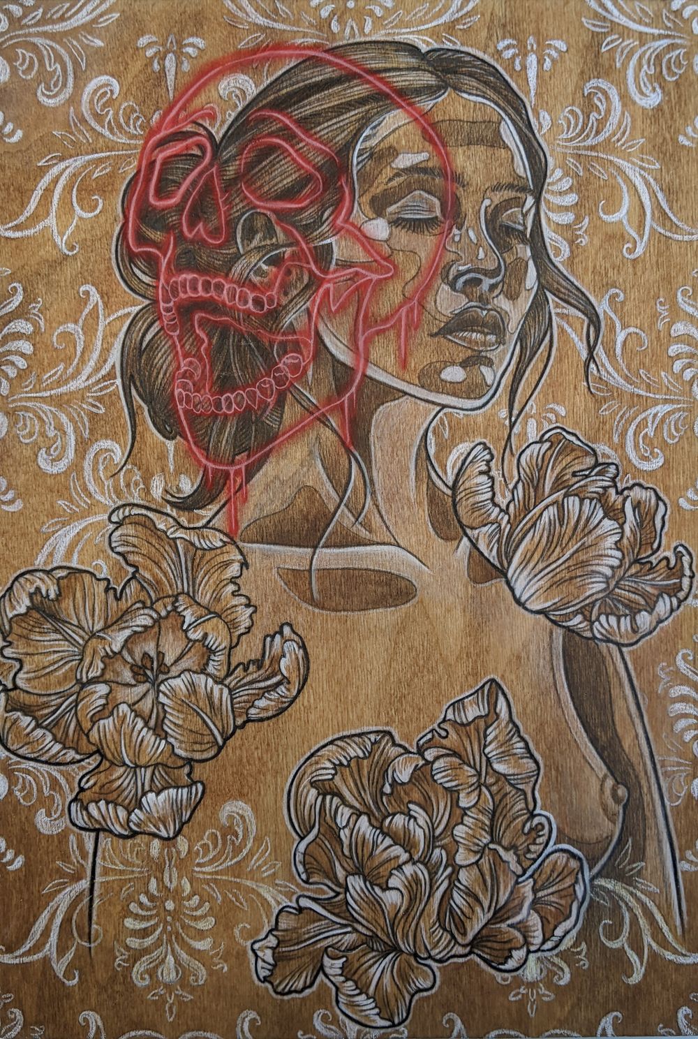 "Well Behaved Women Rarely Make HIstory #1" Original Artwork